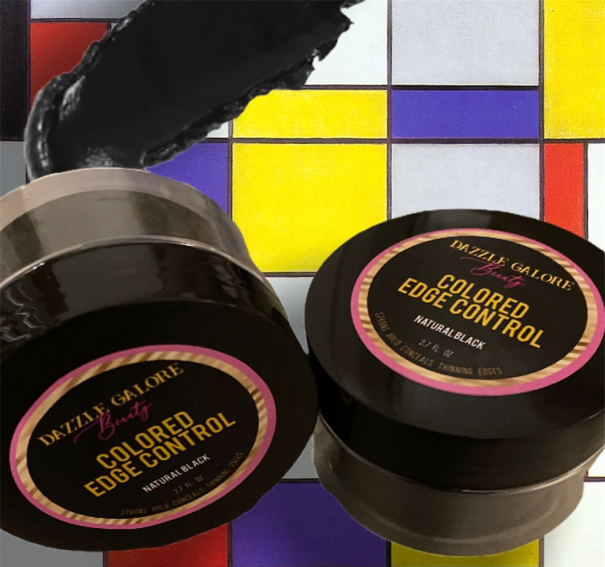 DG Beauty fill in fuller edges Colored Edge Control DazzleGaloreBeauty