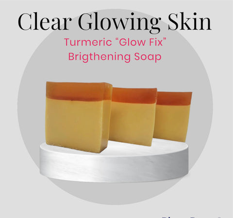 Turmeric “Glow fix” brightening soap
