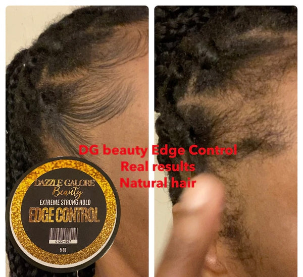 DG beauty 24hr extreme hold hair edge control + free brush