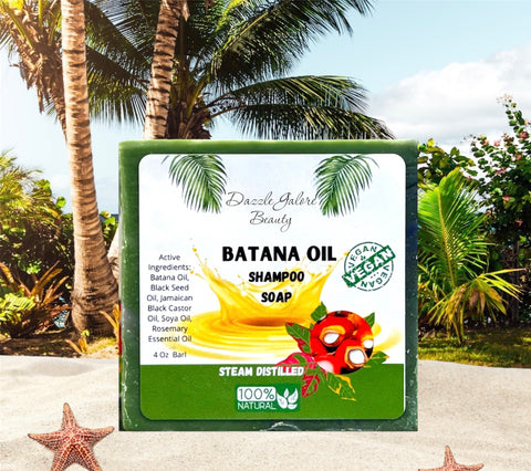 Batana oil herbal “nourishing” shampoo bar