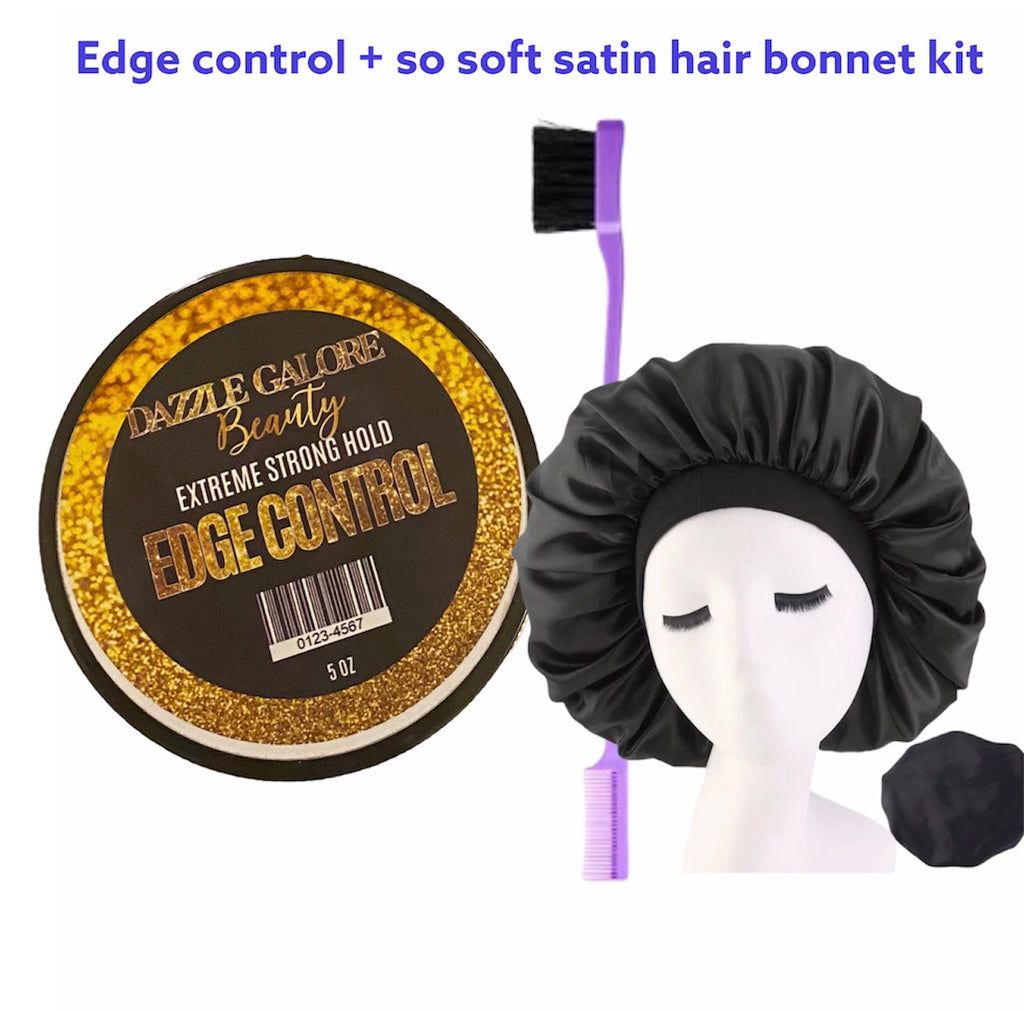 BUNDLE DEAL! So Sleek Edge Control + Edge Control Brush – E Luxe Hair