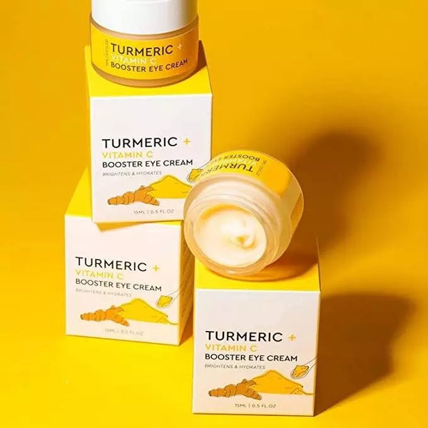 Turmeric + vitamin c booster eye cream
