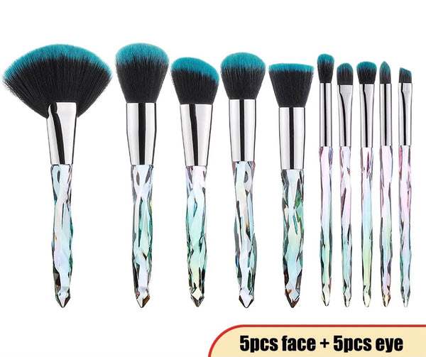 Dg beauty “Royalty collection” 10pcs makeup brushes set