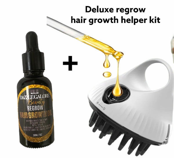 Deluxe regrow hair growth helper kit